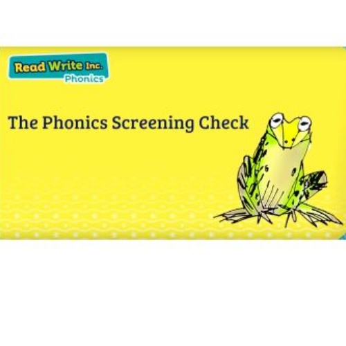 Year 1 Phonics Screening Test