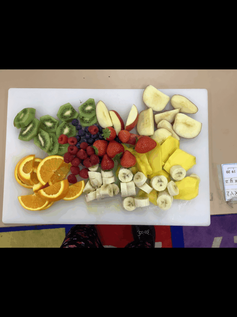 Fruit Kebabs in Year 2!