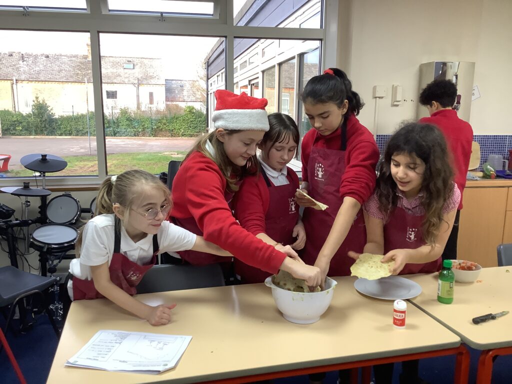 DT in Y6 - making Ancient Maya food!