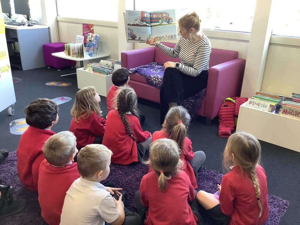 ✨ Year 1’s Library Adventure! 📚🦊🐾
