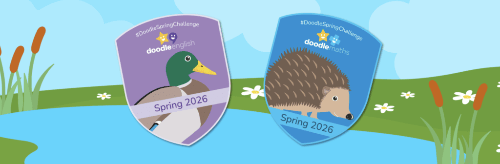 Doodle Maths and English Spring challenges