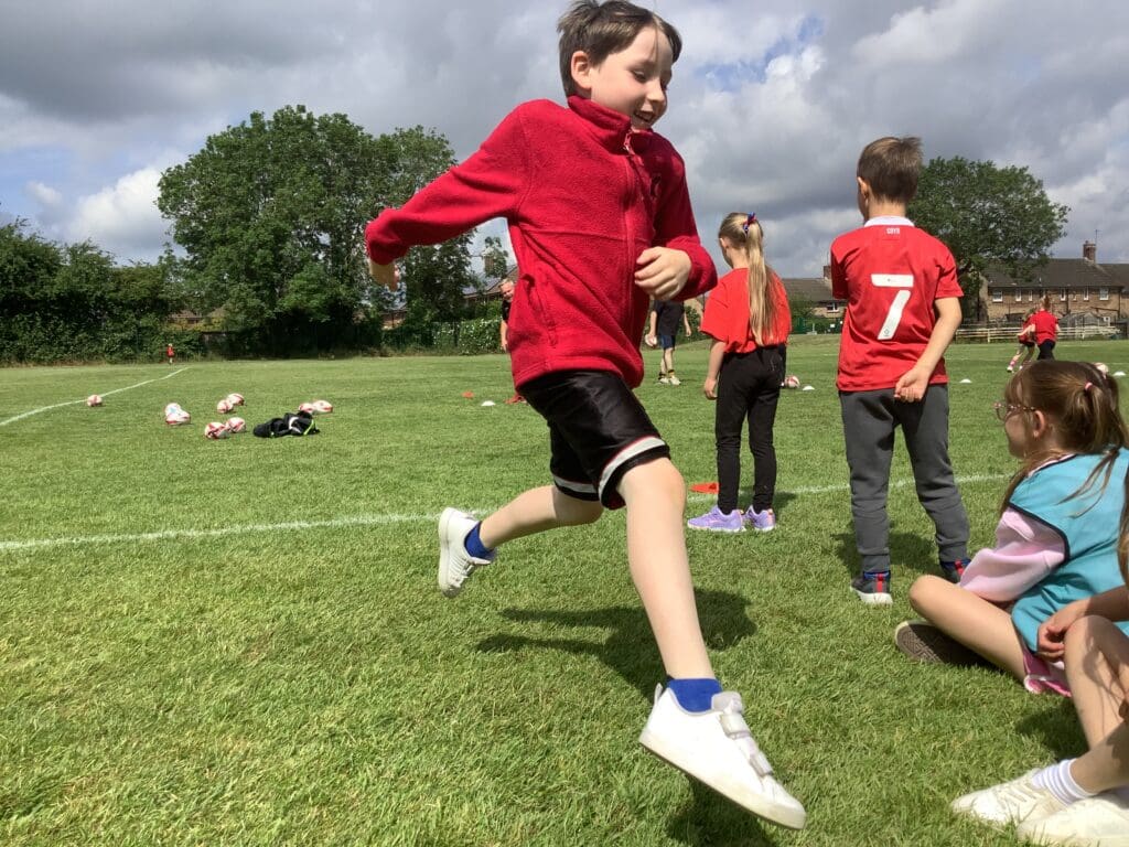 Sports week in Year 2!