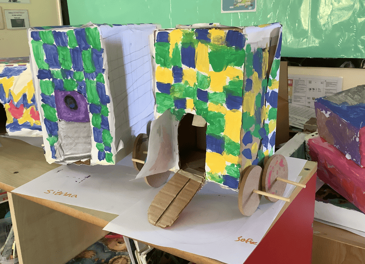 DT project - Victorian bathing machines!