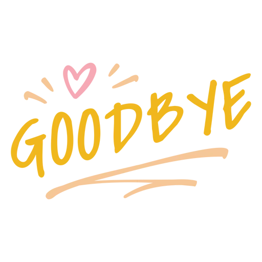 Goodbye Goodall Class